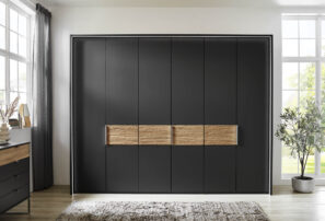 Acapulco Kleiderschrank grau modern - individuell planbar