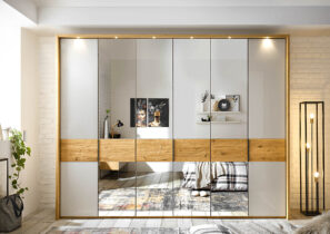 Calina Kleiderschrank mit Spiegel - individuell planbar