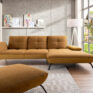 Dover_Typ 7581_78BBAFKT_6030 Hocker_Portofino mustard SG 11_Riviera gold SG 11_Fuss Metall schwarz ma