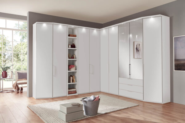 MONACO_1000_2000_15833_20_Weiss_Eckkombination_Falttueren_Spiegel_Griffe_Chrom